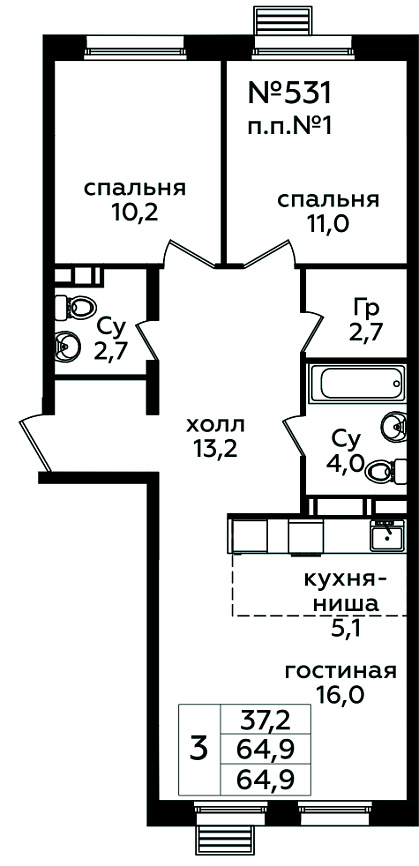 Фото квартиры 1