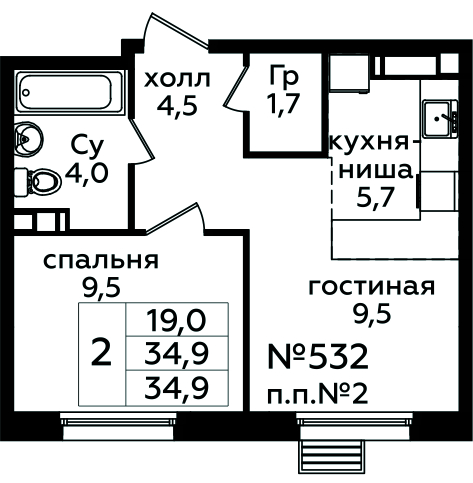 Фото квартиры 1