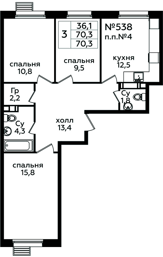 Фото квартиры 1
