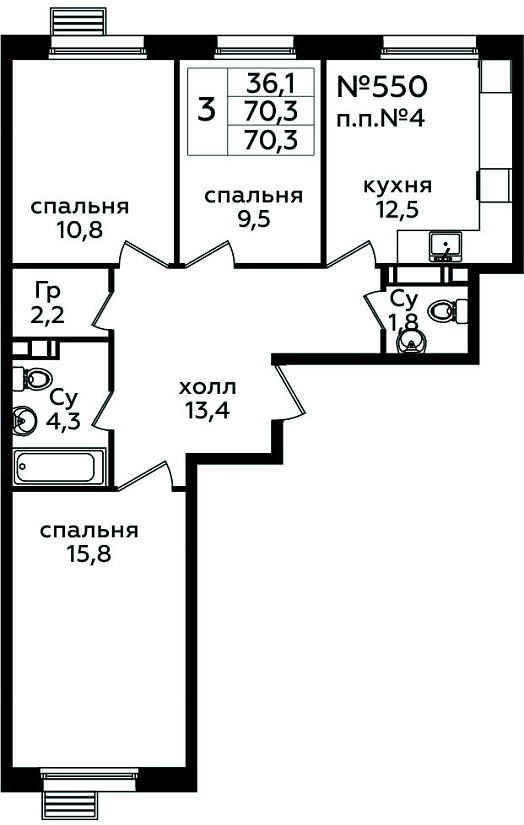 Фото квартиры 1