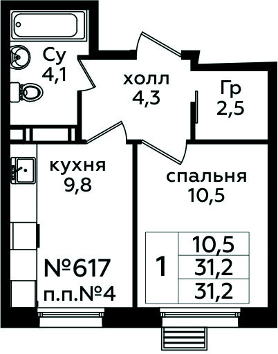 Фото квартиры 1