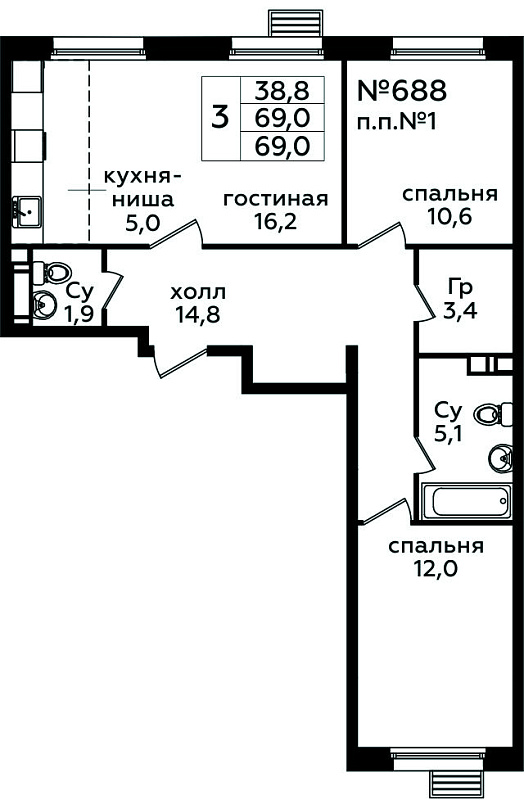 Фото квартиры 1