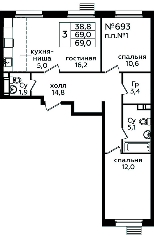 Фото квартиры 1