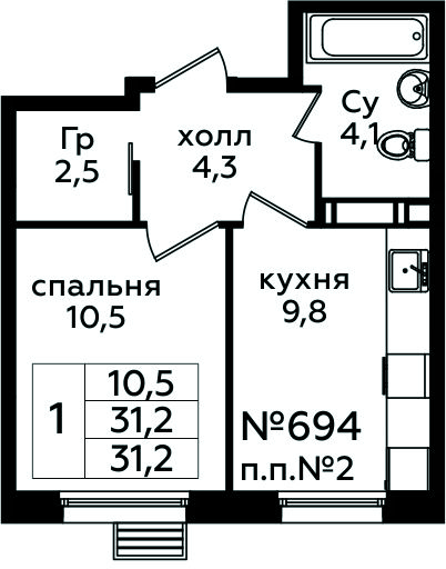 Фото квартиры 1