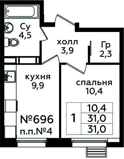 Фото квартиры 1