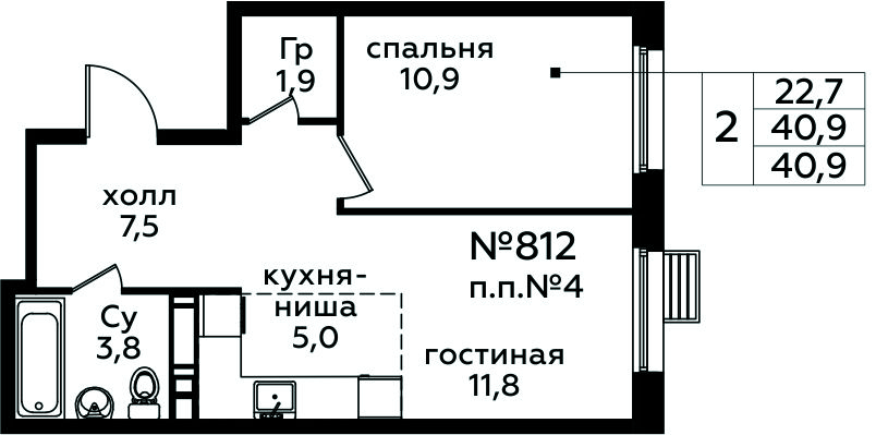 Фото квартиры 1
