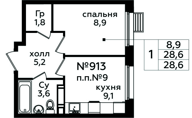 Фото квартиры 1