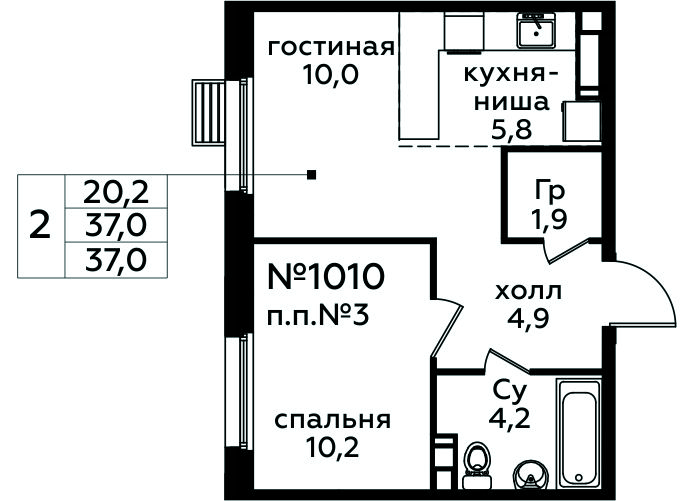 Фото квартиры 1