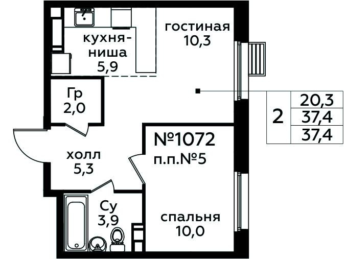 Фото квартиры 1